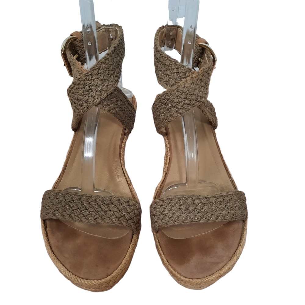 🔥Stuart Weitzman Alexlo Platform Espadrille Sandal